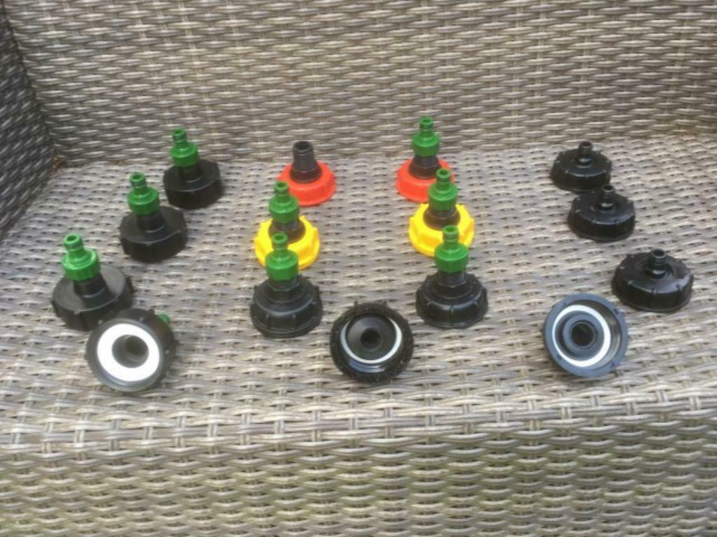 IBC containers Gardena koppelingen van 12€ tot 15€, Tuin en Terras, 150 liter of meer, Ophalen of Verzenden, Nieuw, Kunststof