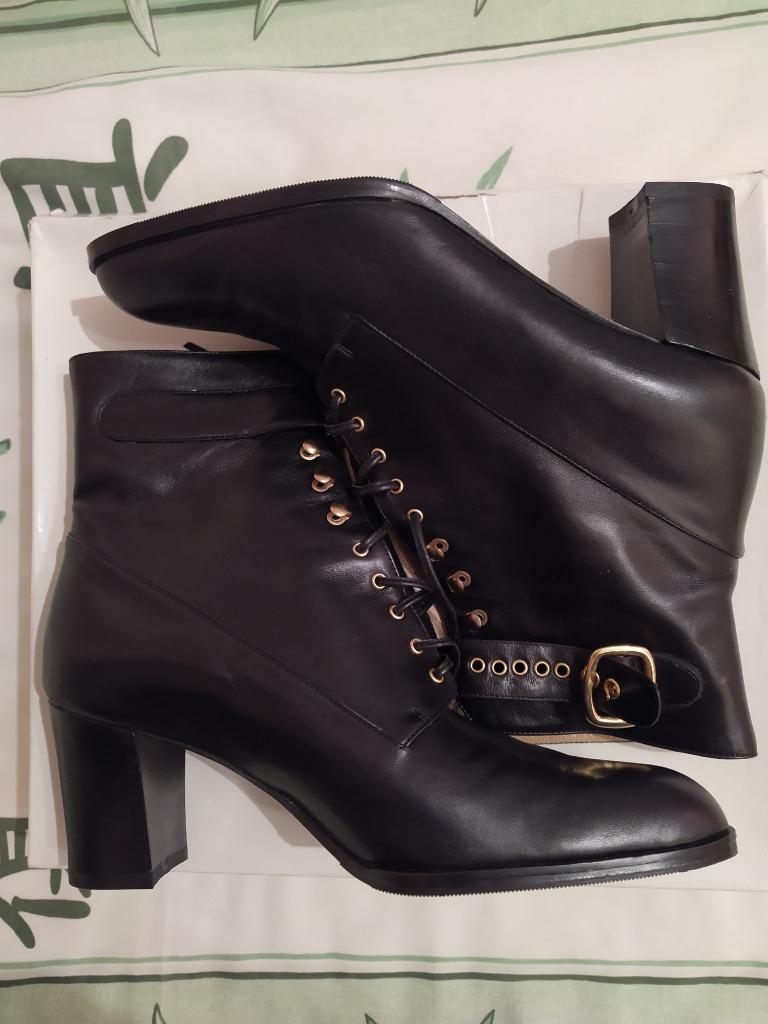 Italiaanse Damesbotjes, Kleding | Dames, Schoenen, Zwart, Nieuw, Ophalen of Verzenden, Italiaans