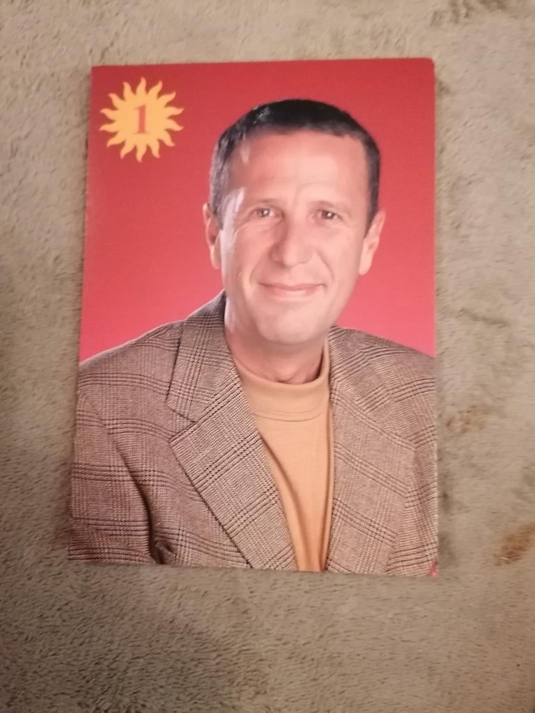 Fotokaart Kurt van eeghem, Verzenden