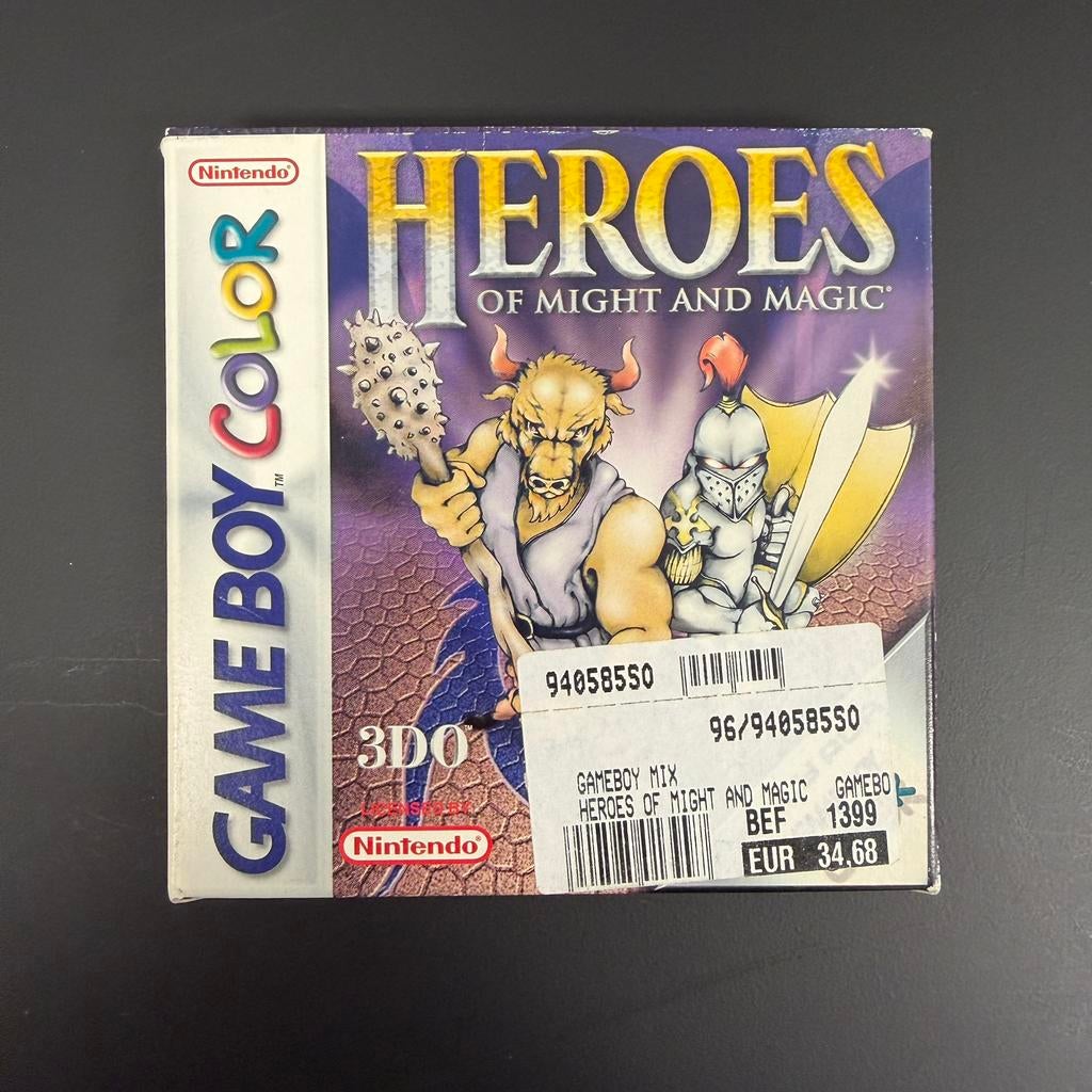 Heroes of Might and Magic - Nintendo Game Boy Color, Games en Spelcomputers, Ophalen of Verzenden, Gebruikt