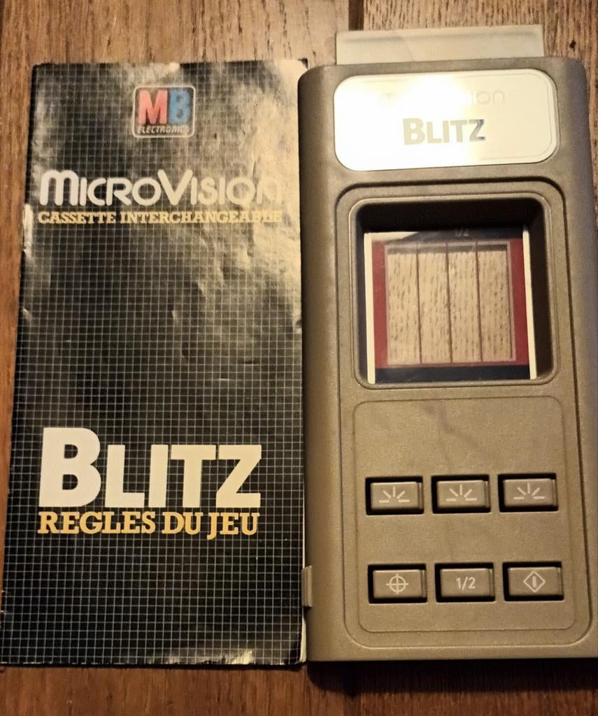 Microvision cassette Blitz, Enlèvement, Utilisé, MB Electonics