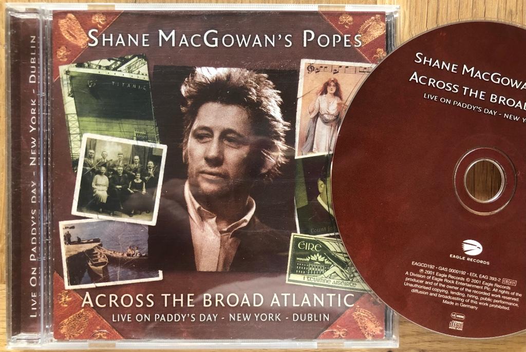 SHANE MACGOWAN & THE POPES - Across the broad Atlantic (CD), Cd's en Dvd's, Cd's | Rock, Zo goed als nieuw, Poprock, Ophalen of Verzenden