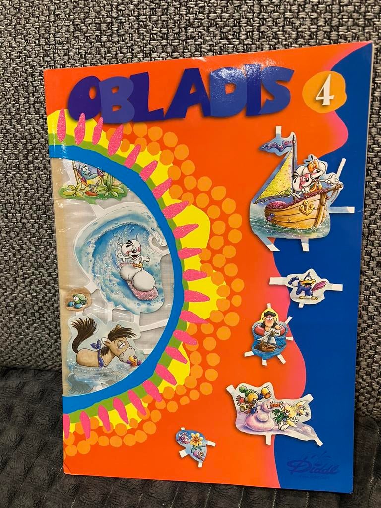 Diddl Obladis numéro 4 Diddl amis 3 x 2 feuilles identiques, Enlèvement ou Envoi, Diddl