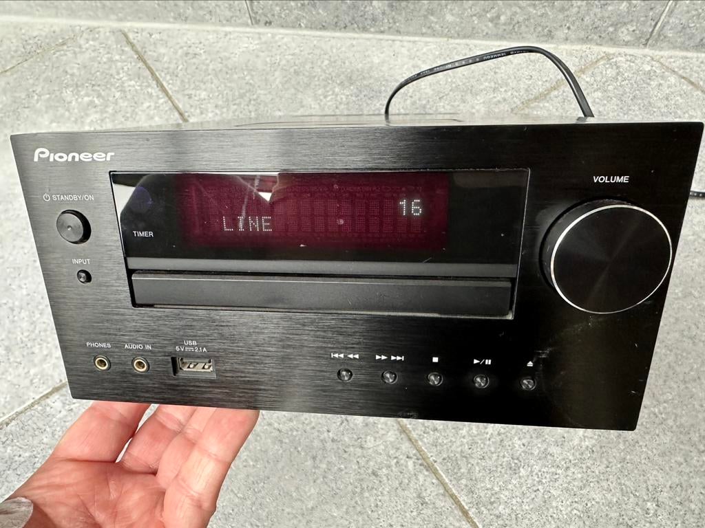 Pioneer radio-cd zwart met ‘bose’ internetradio., Ophalen, Zo goed als nieuw, Pioneer