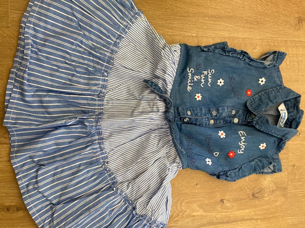 Mayoral kleedje maat 98, Kinderen en Baby's, Kinderkleding | Maat 98, Mayoral, Meisje, Ophalen of Verzenden, Zo goed als nieuw