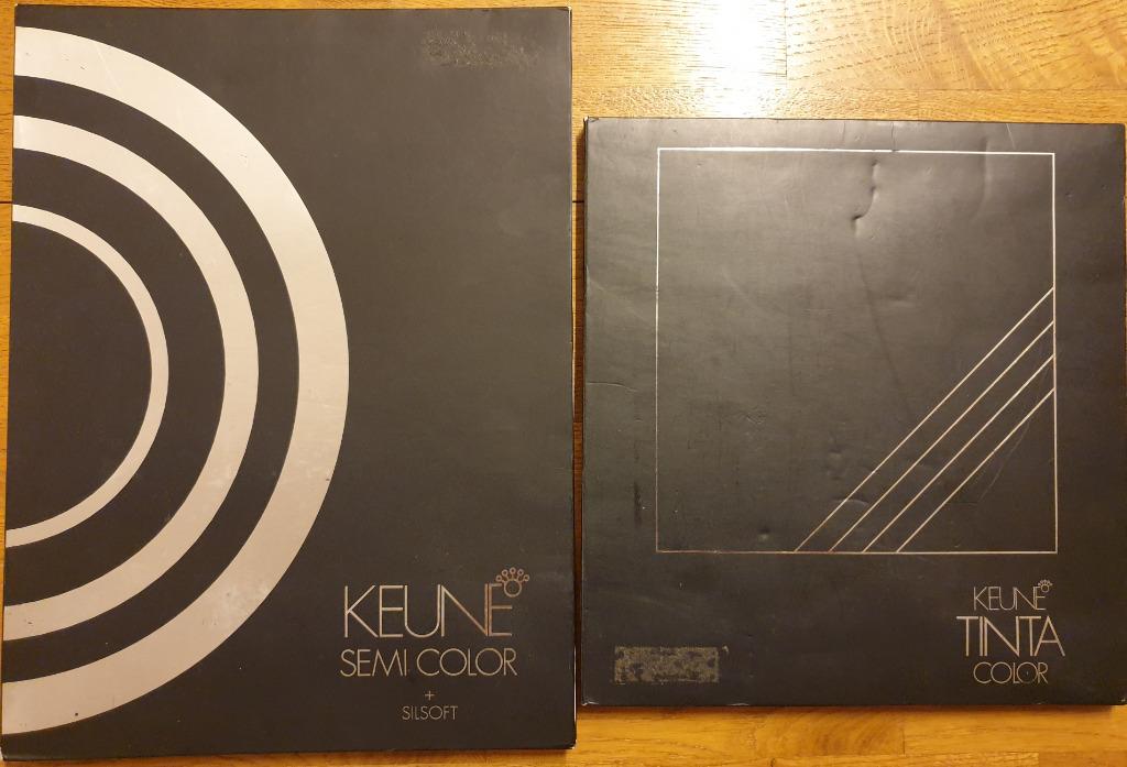 Keune verf-spoeling kleurenkaart, Ophalen, Gebruikt