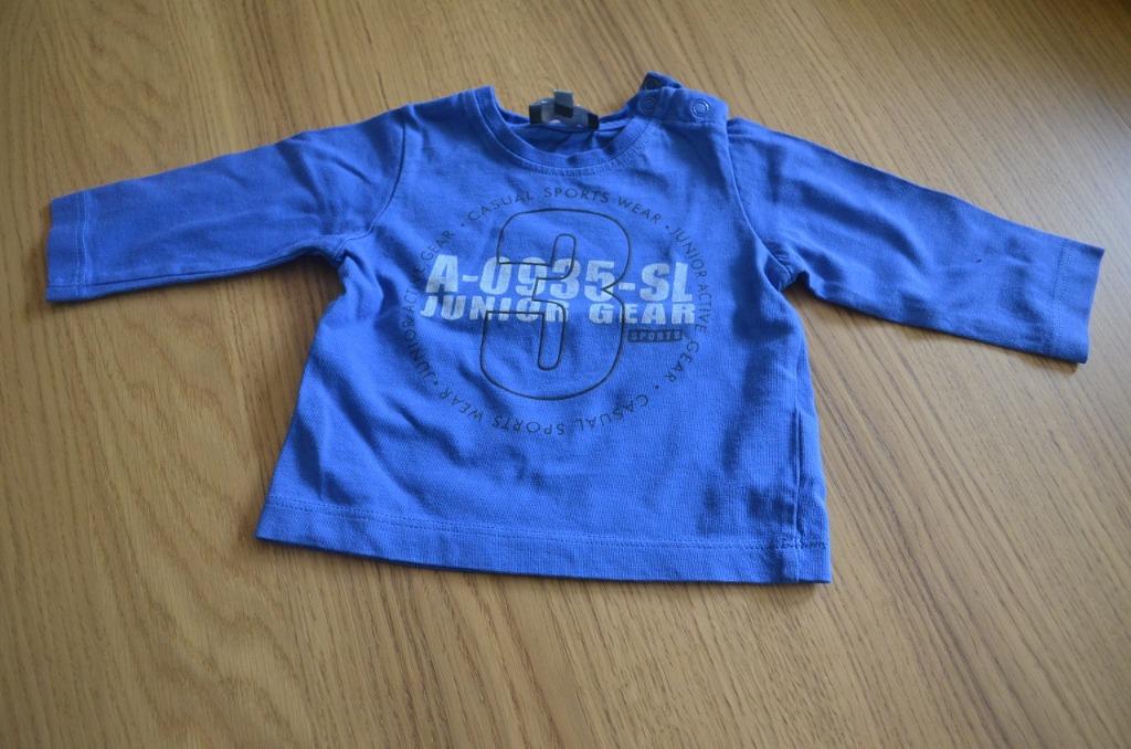 JBC Cuddles & smiles T-shirt lange mouw nr 3 blauw maat 62, Garçon ou Fille, Enlèvement ou Envoi, JBC, Comme neuf