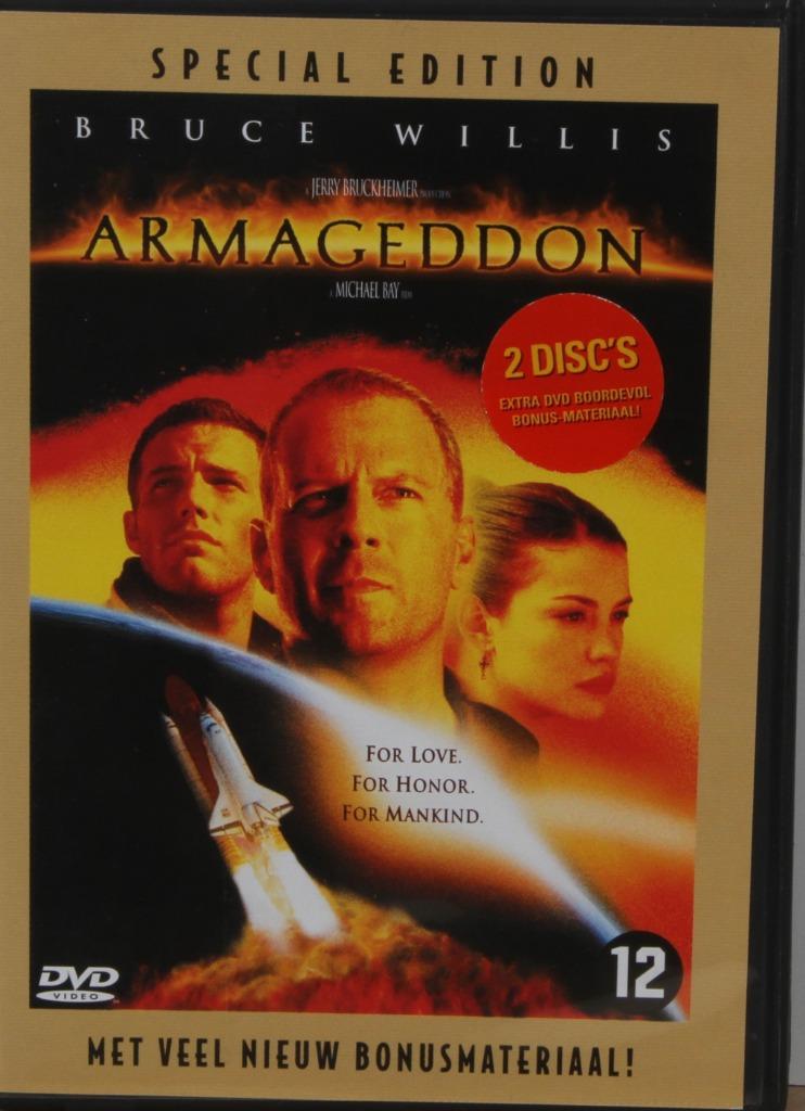 Film DVD : Armageddon, Enlèvement ou Envoi, Utilisé