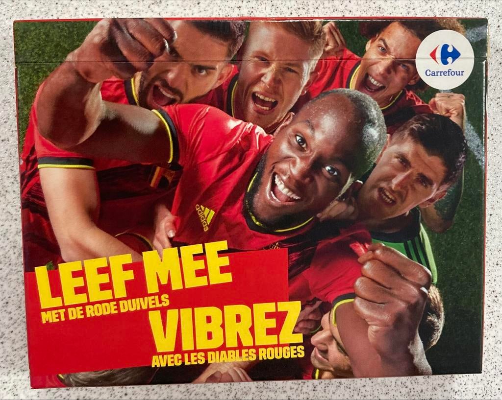 Kaartspel Rode Duivels, Ophalen of Verzenden, Zo goed als nieuw