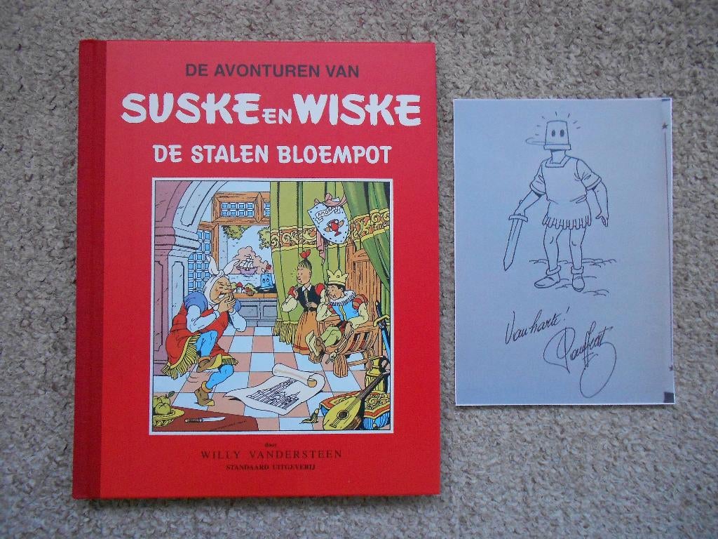 Suske en Wiske 15 - De Stalen Bloempot -Klassiek +tek Geerts, Willy Vandersteen, Eén stripboek, Nieuw, Ophalen of Verzenden