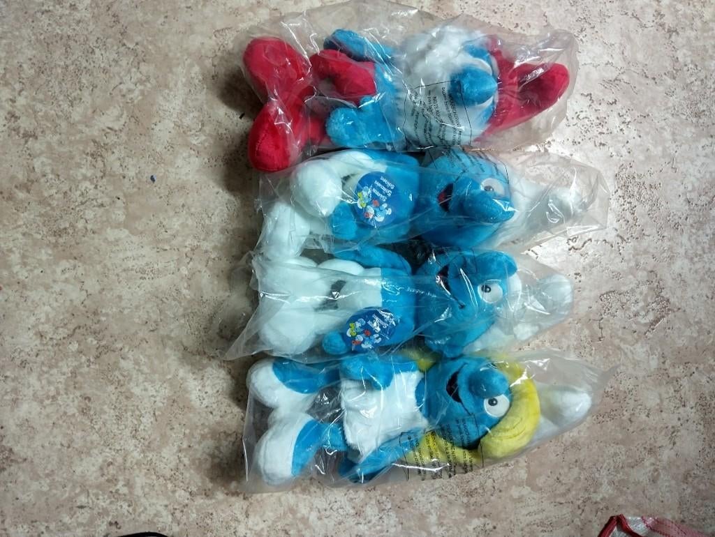 jouets en peluche Schtroumpf, Enlèvement, Neuf, Autres types