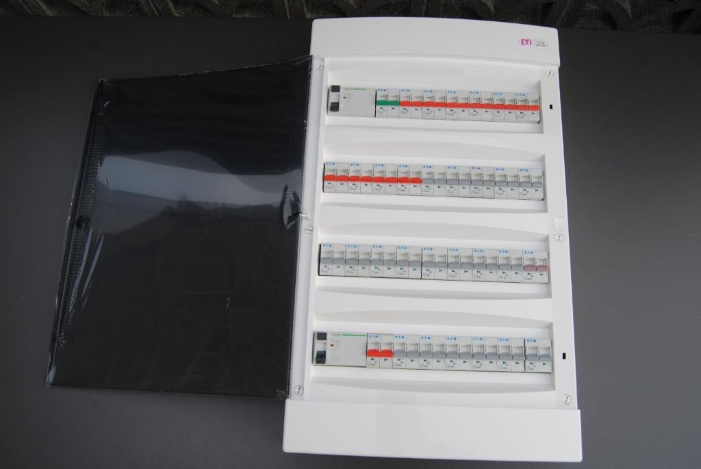 Zekeringkast 72 modulen 3x400+N (32 kringen), Ophalen, Zo goed als nieuw