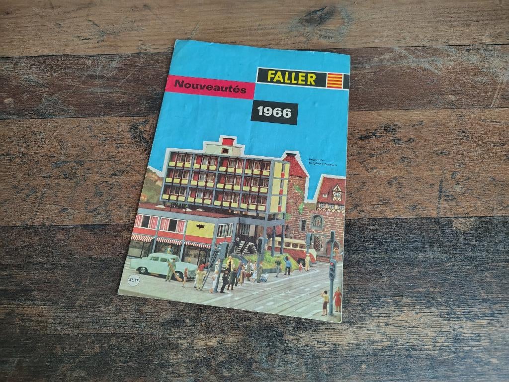 Folder: Faller AMS / Racebaan/ Slotcar (1966), Verzenden, Racebaan