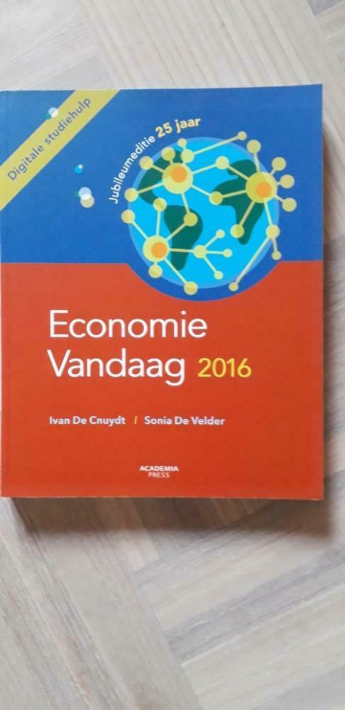 Economie vandaag 2016, Boeken, Studieboeken en Cursussen, Ophalen