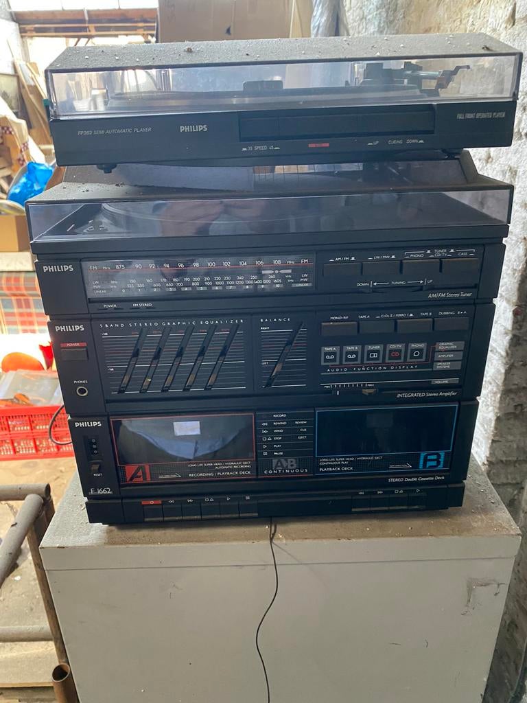 Stereo Philips, Ophalen, Zo goed als nieuw, Philips
