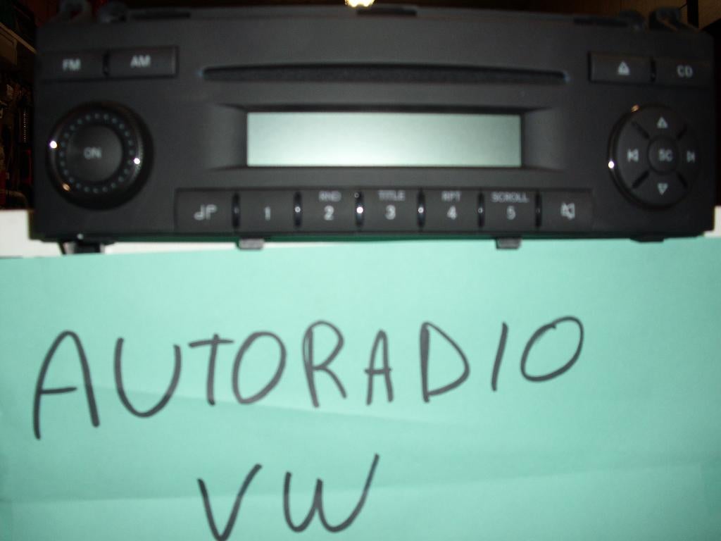 Autoradio CD speler van VW Crafter NIEUW, Auto diversen, Autoradio's, Ophalen of Verzenden, Nieuw
