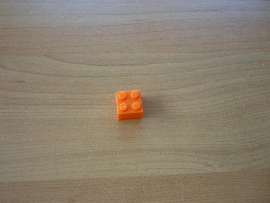 Gratis Oranje legoblokje, Kinderen en Baby's, Speelgoed | Duplo en Lego, Ophalen of Verzenden, Lego