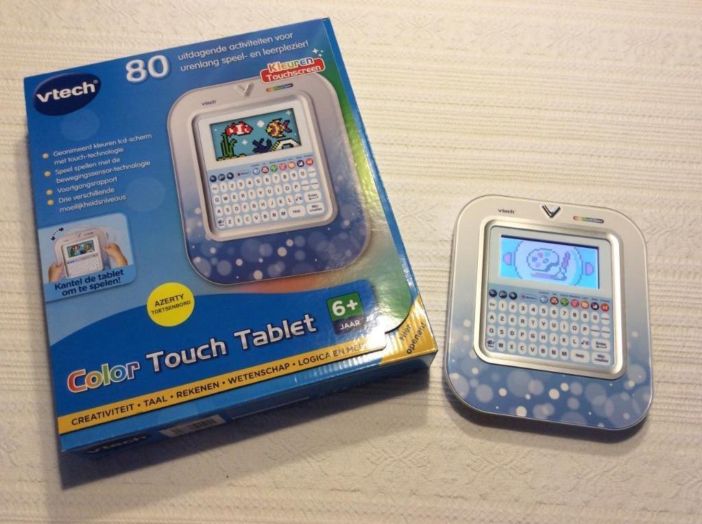 VTech Color Touch Tablet Azerty, Kinderen en Baby's, Ophalen of Verzenden, Zo goed als nieuw, 6 jaar of ouder