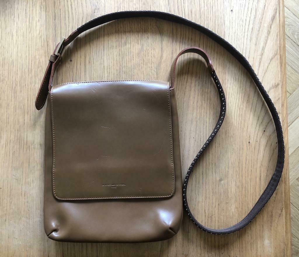 Sac bandoulière Un Après-Midi de Chien marron, Neuf, Brun, Cuir