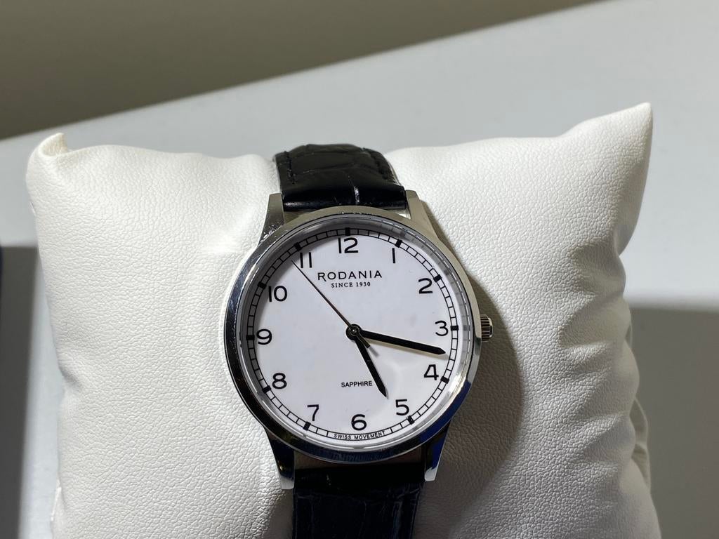 Rodania Nyon Classic R6 en parfait état, Bijoux, Sacs & Beauté, Montres | Hommes, Comme neuf, Montre-bracelet, Autres marques