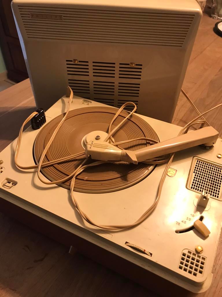 Vintage sixties tourne disques fonctionne