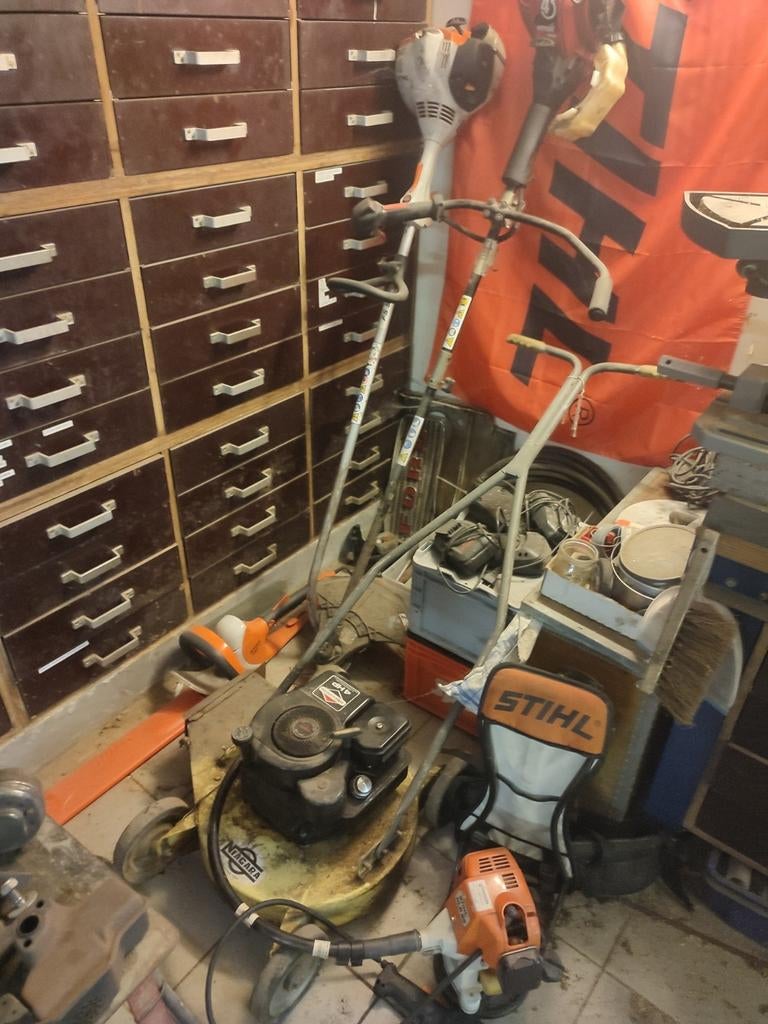 Lot tuinmachines, Tuin en Terras, Ophalen of Verzenden, Gebruikt