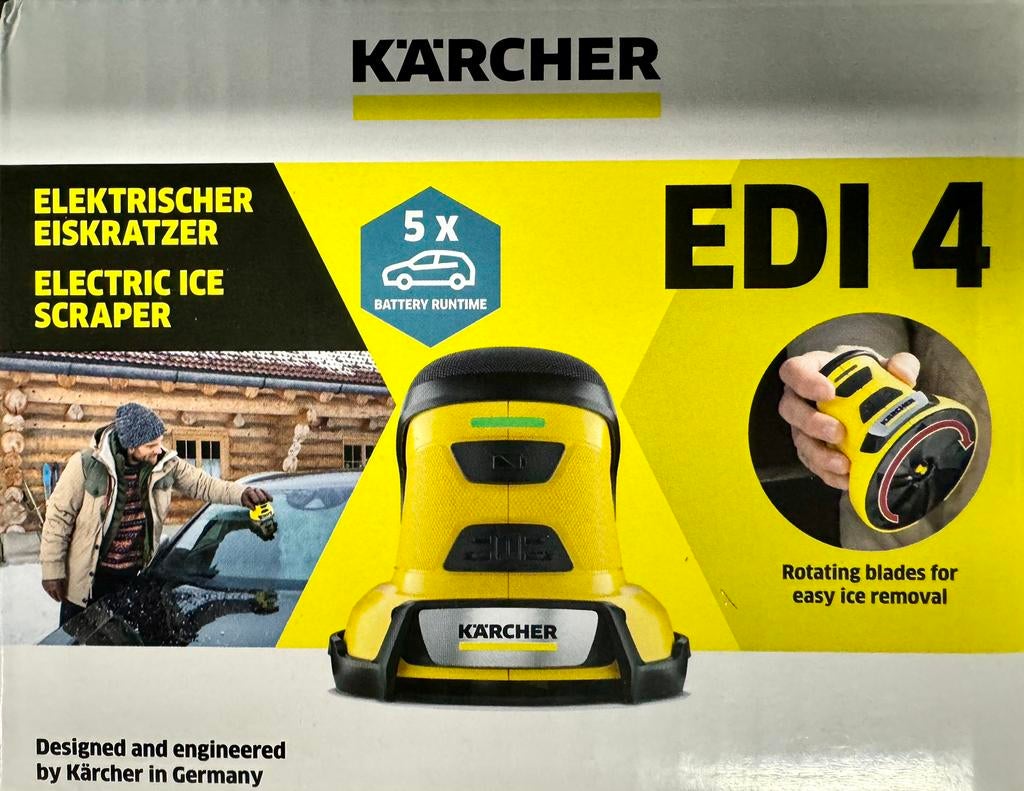 Kärcher EDI ELEKTRISCHE IJSKRABBER, Ophalen, Nieuw