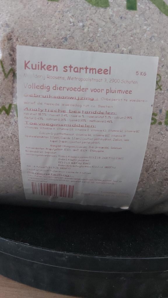 Startvoer kuiken 5 kg, Dieren en Toebehoren, Meerdere dieren, Kip