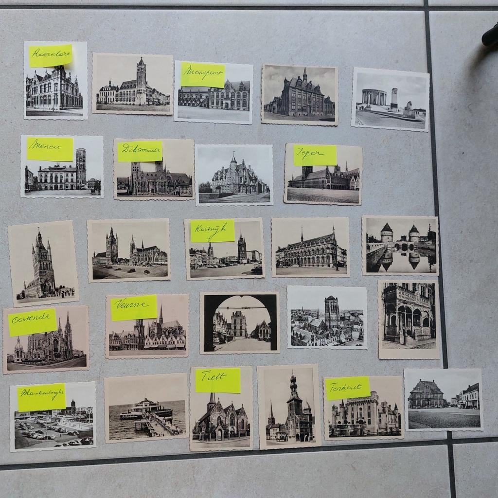 25 prentjes West-Vlaamse steden (Ken uw Land), Verzamelen, Ophalen of Verzenden