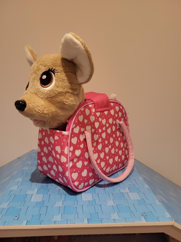 Chichi Love hond, interactieve knuffel, Ophalen of Verzenden, Zo goed als nieuw