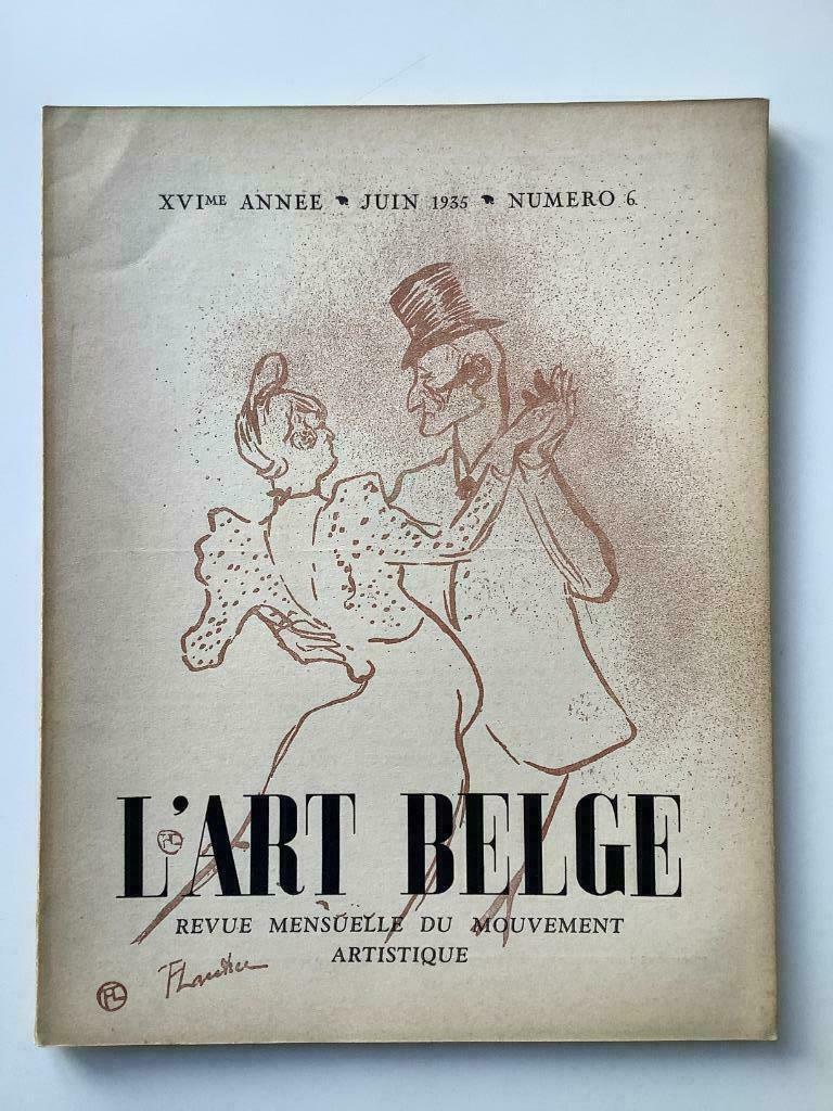 L'Art Belge (XVIme Année, Juin 1935, Numéro 6), Boeken, Kunst en Cultuur | Beeldend, Ophalen of Verzenden