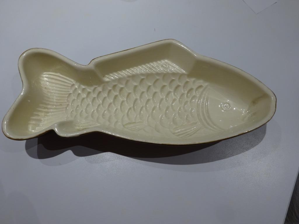 Vintage schaal in de vorm van een vis, Antiek en Kunst, Ophalen of Verzenden