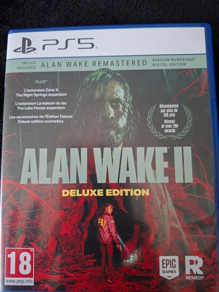 Alan wake 2 deluxe edition, Enlèvement ou Envoi