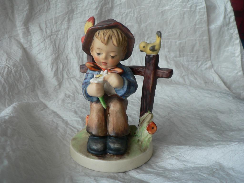 Hummeltje jongen met bloem, Verzamelen, Ophalen, Gebruikt, Hummel