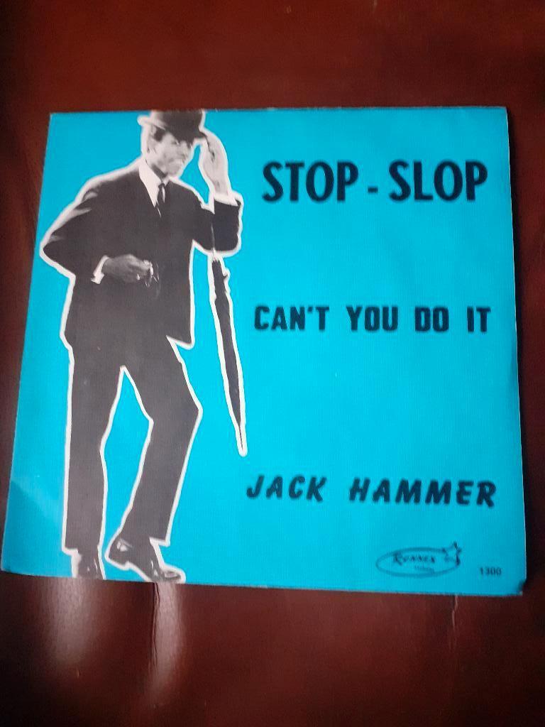 45T Jack Hammer : Stop slop (Belpop), Ophalen of Verzenden