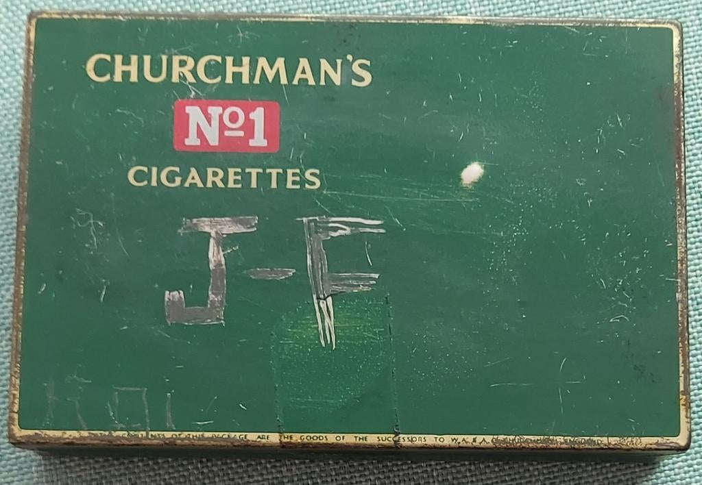 Boîte métal cigarettes shurchmans, Ophalen of Verzenden, Zo goed als nieuw