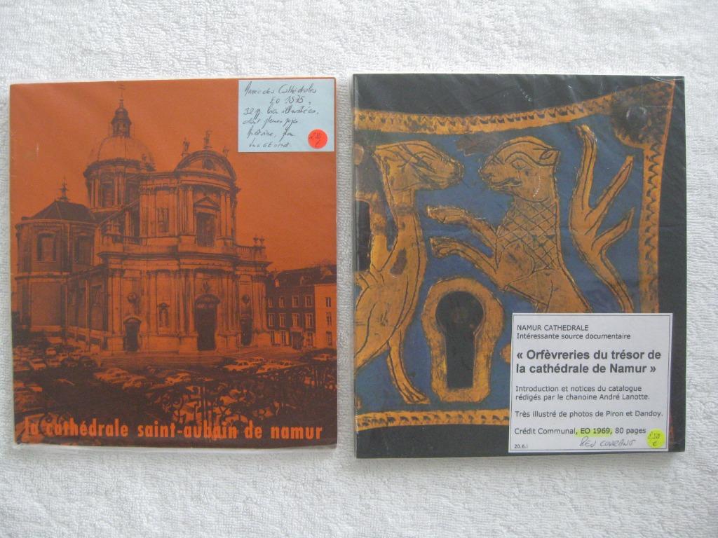 Namur Ville  – Cathédrale Saint-Aubain – 1969 et 1975, Ophalen of Verzenden, Gelezen
