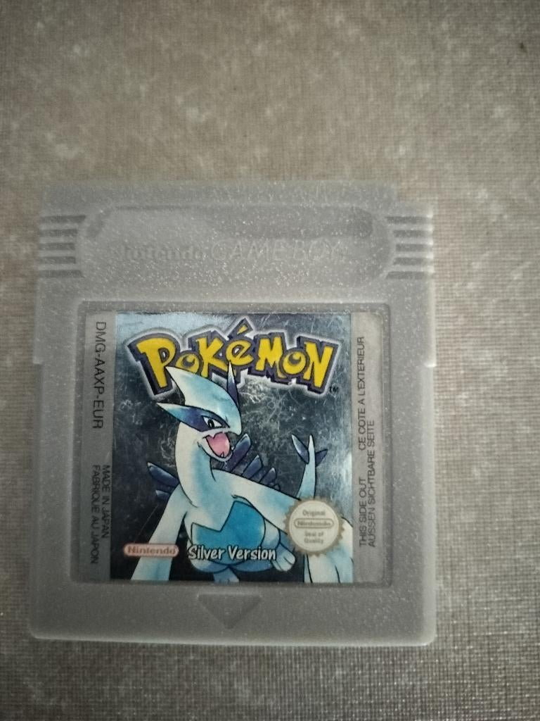 Pokemon Silver Gameboy Game, Games en Spelcomputers, 1 speler, Ophalen of Verzenden, Gebruikt