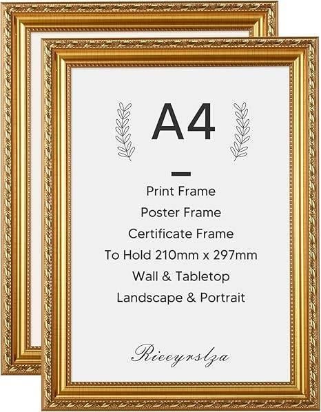 Vintage fotolijst | A4 | 2 stuks | GRATIS LEVERING