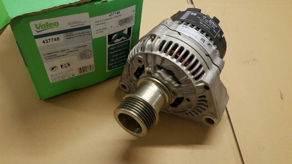 Saab 90a valeo generator alternator 437748, Ophalen of Verzenden, Saab