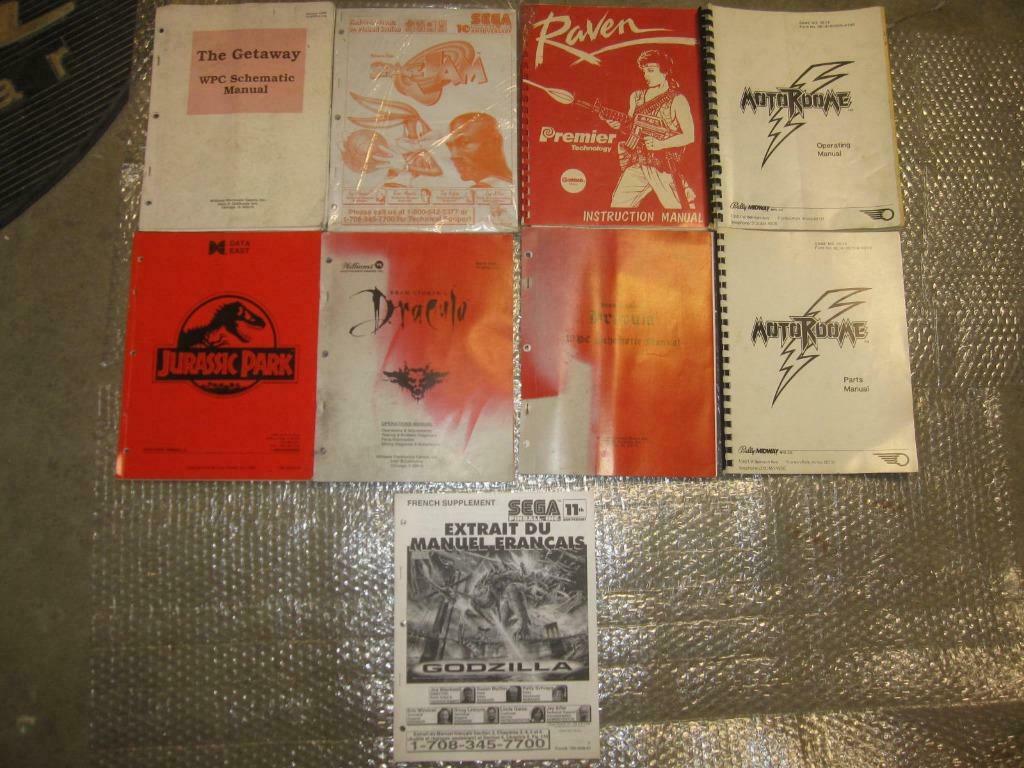 Manuels originaux de flippers, Ophalen of Verzenden, Bally