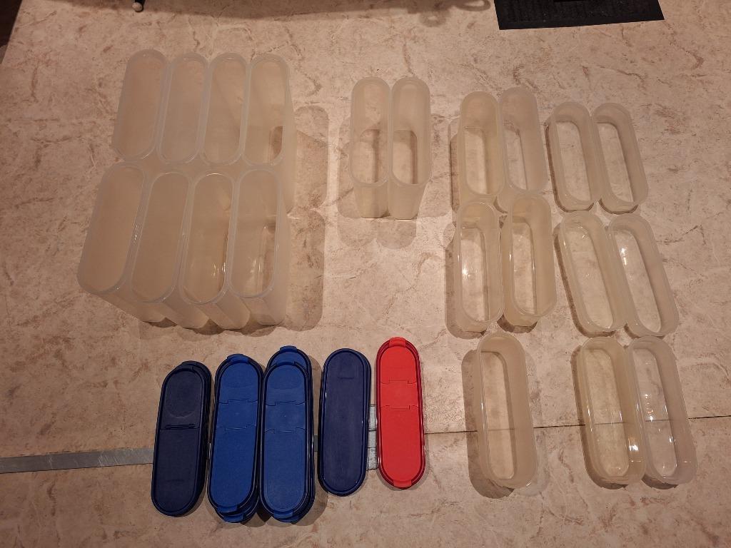 Tupperware XXL super ovale ruimtespaarders, Ophalen of Verzenden, Gebruikt