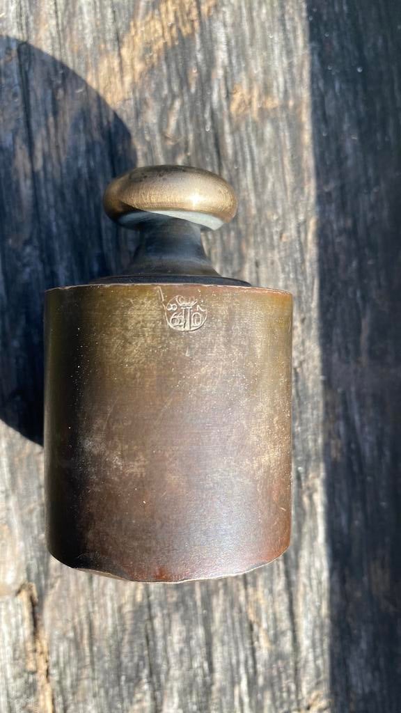 Koper gewicht met stempel, Antiek en Kunst, Antiek | Brons en Koper, Ophalen, Koper
