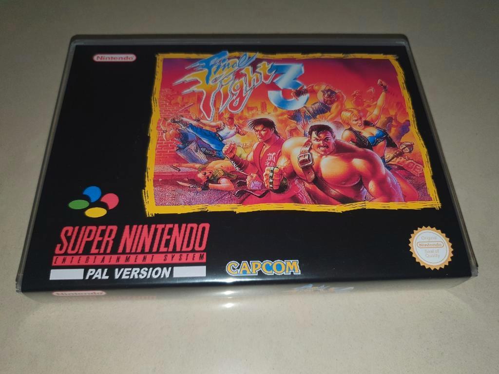 Final Fight 3 SNES Game Case, Games en Spelcomputers, Verzenden, Zo goed als nieuw
