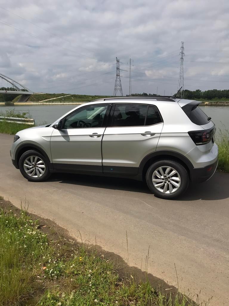 VW T-Cross.  Kleur: Reflex Silver Metallic., Argent ou Gris, Automatique, Particulier, 1498 cm³
