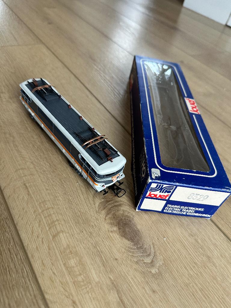 JOUEF 8329 - Elektrische locomotief BB 9281 SNCF, Ophalen, Jouef, Zo goed als nieuw, Analoog