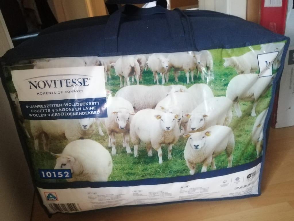 Vierseizoensdeken, Ophalen, Nieuw