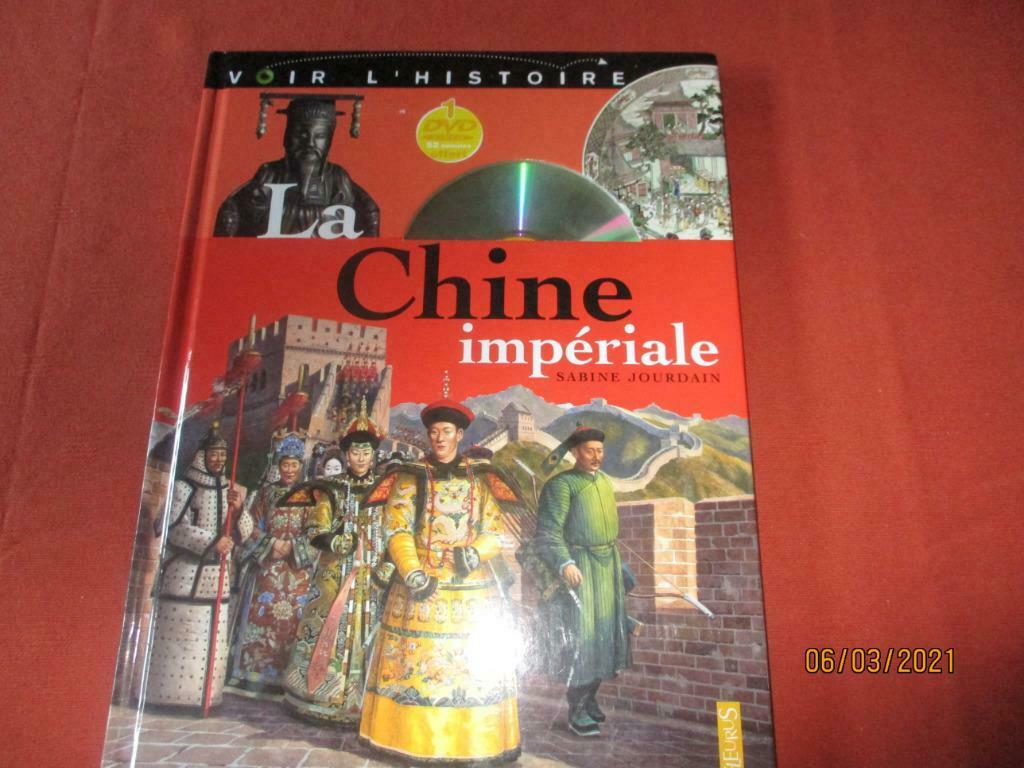 LIVRE + CD  LA CHINE IMPERIALE.  SABINE JOURDAIN., Enlèvement ou Envoi, Comme neuf, SABINE JOURDAIN., Non-fiction