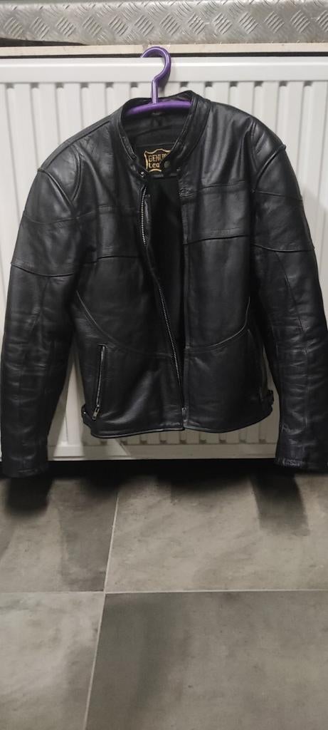 Blouson cuir moto avec protection, Enlèvement ou Envoi
