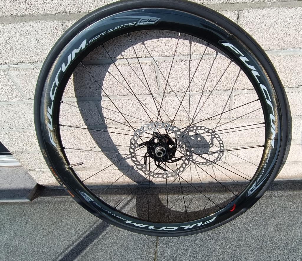 Roues vélo route Fulcrum Racing Quattro Carbon DB, Ophalen, Zo goed als nieuw, Fulcrum